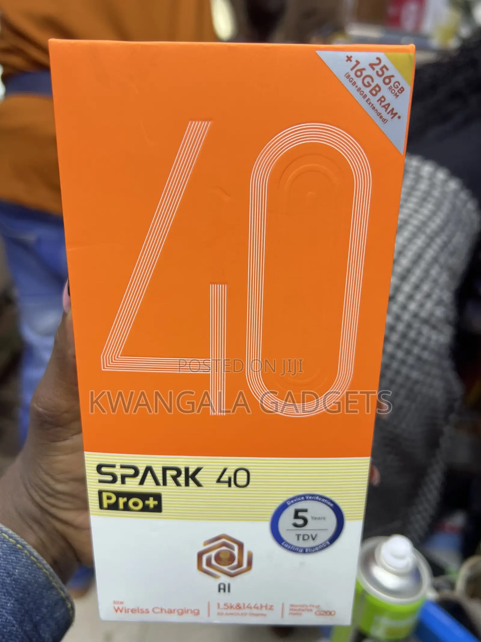 New Tecno Spark 40 Pro+ 256 GB