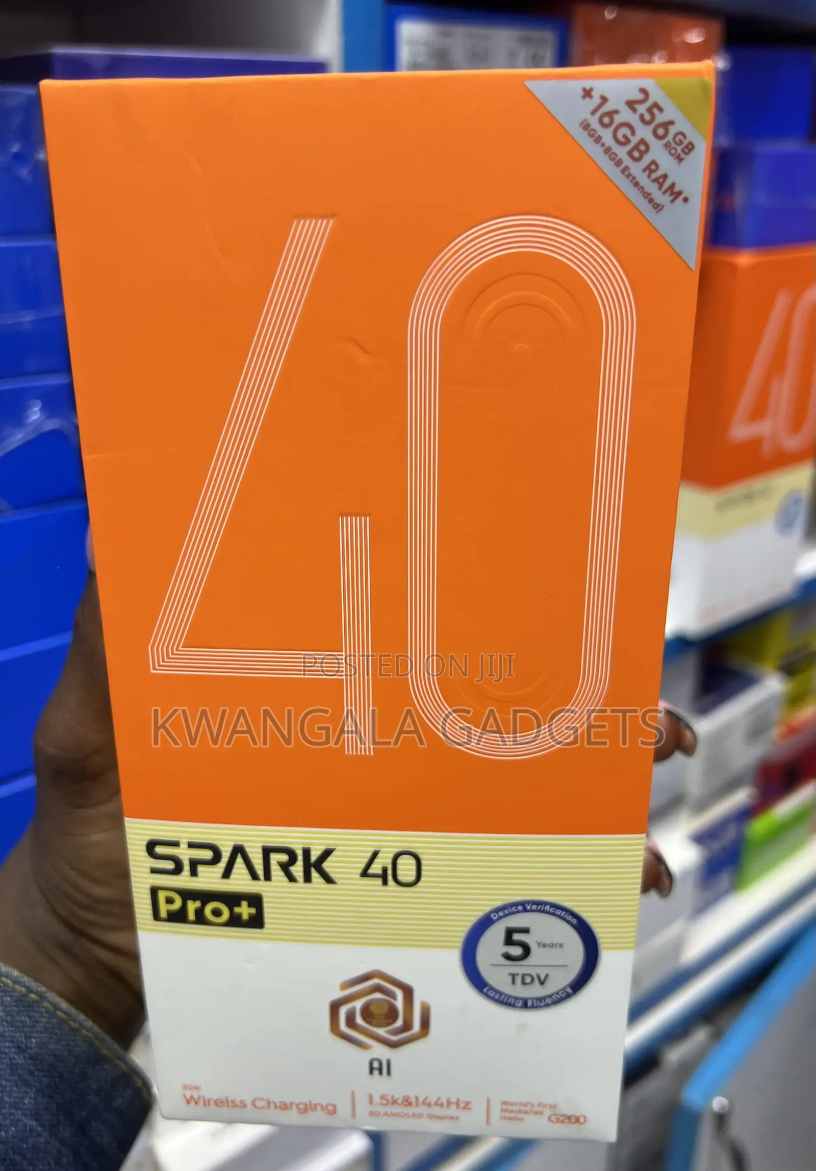New Tecno Spark 40 Pro+ 256 GB