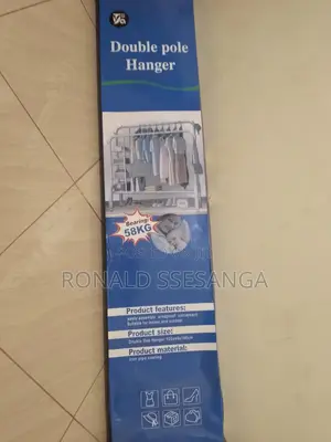 Double Pole Clothes Rack