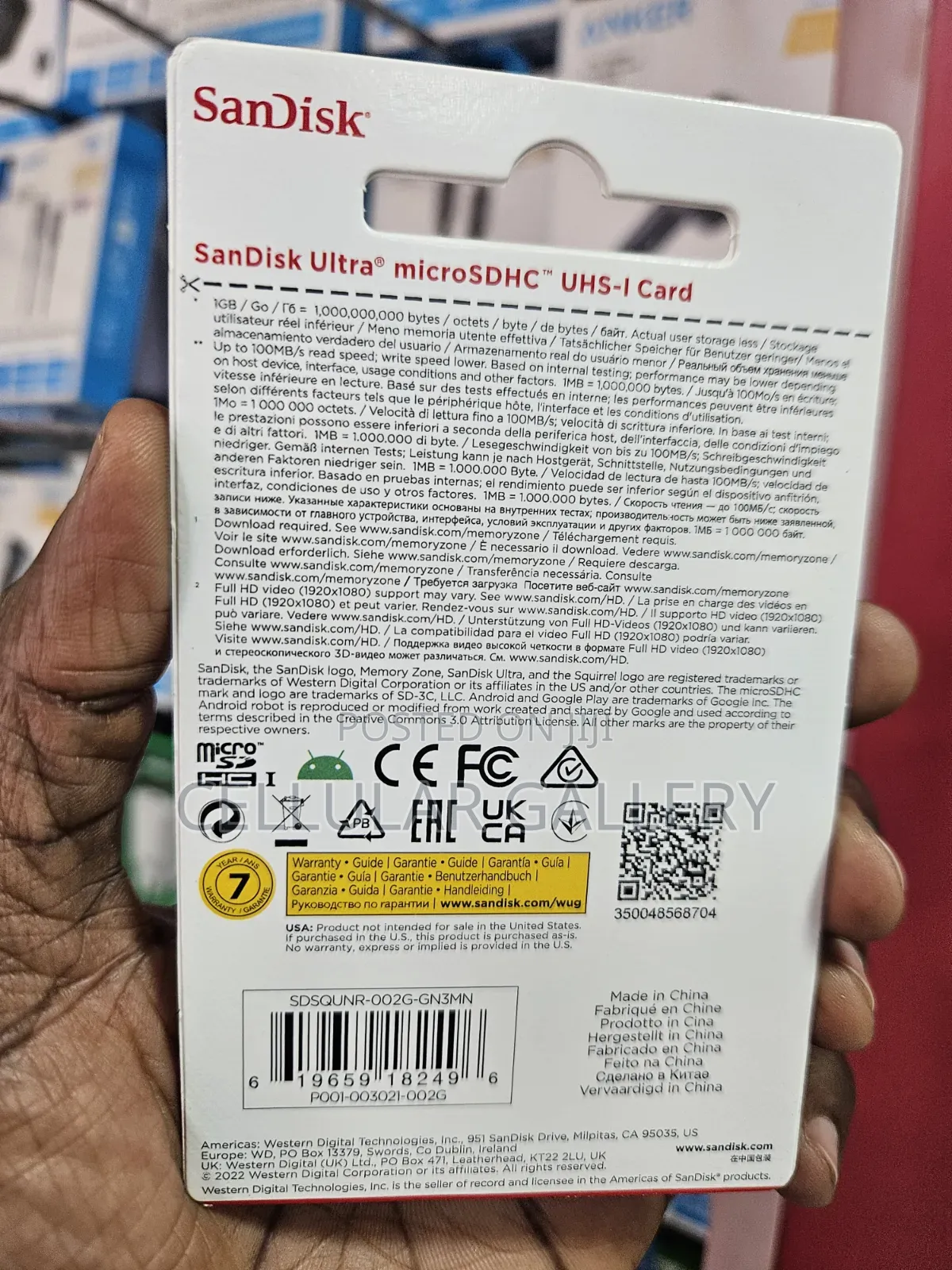 Sandisk Ultra 512GB Memory Card