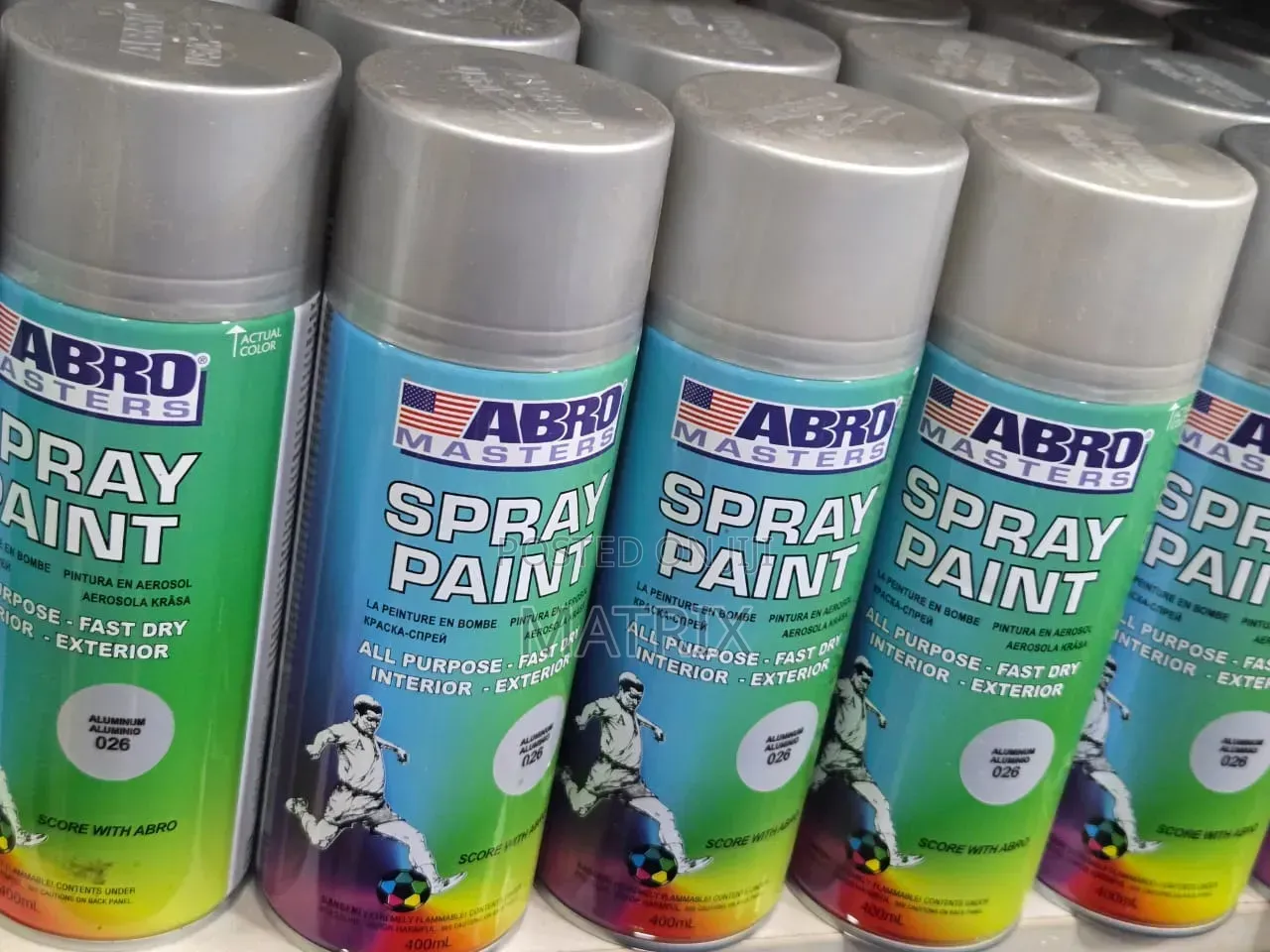 Abro Paint Spray Fast Dry-All Colours