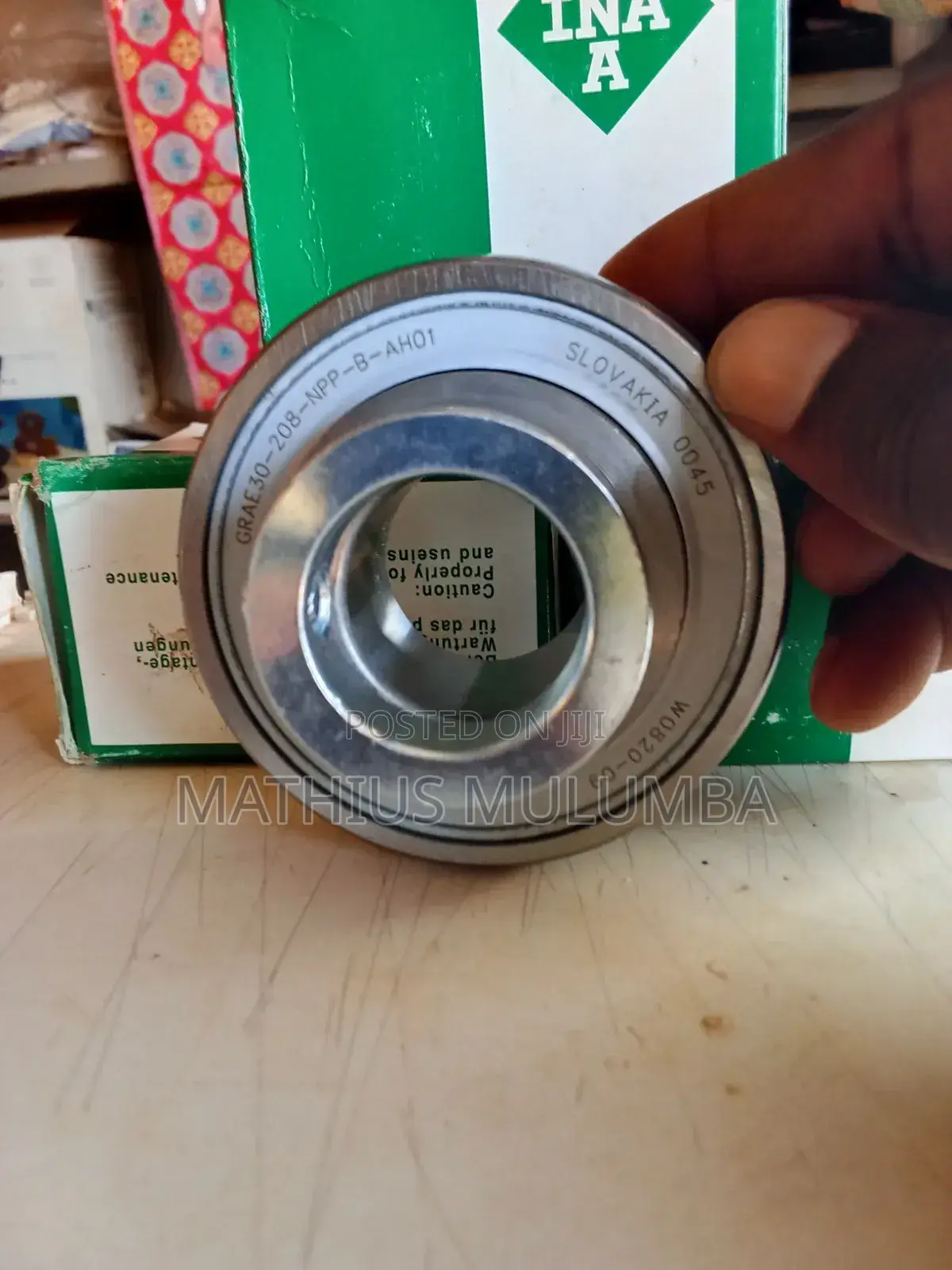 Genuine INA GRAE30 Insert Ball Bearings