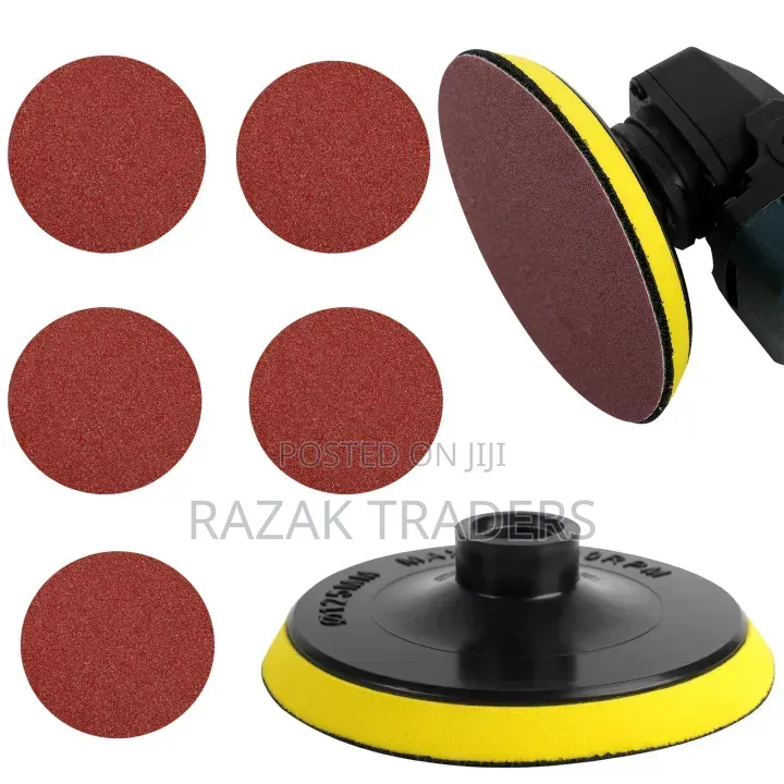 Angle Grinder Sanding Pad Flexible Backer Pad Hook and Loop Backing