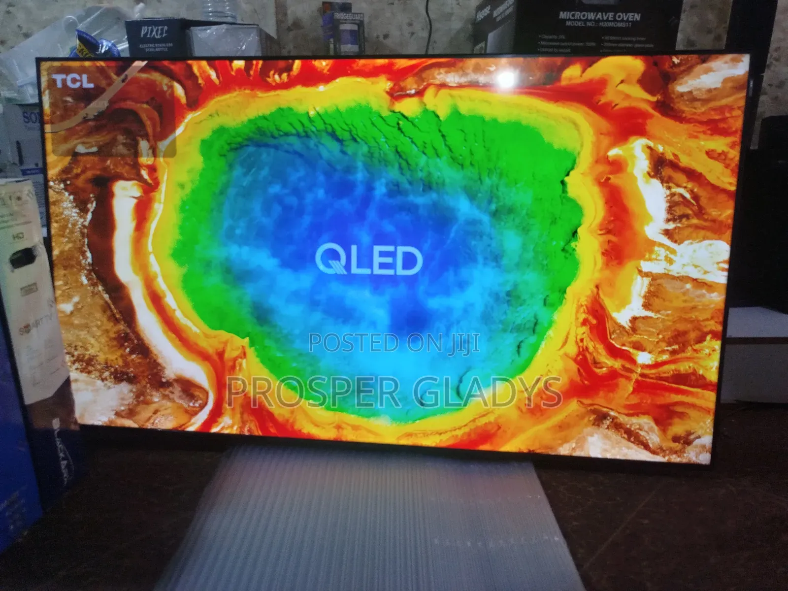 65 TCL Qled Smart Google TV