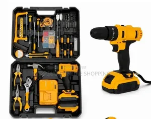 Complete 21V Cordless Drill Hand Tool Kit – Professional Set