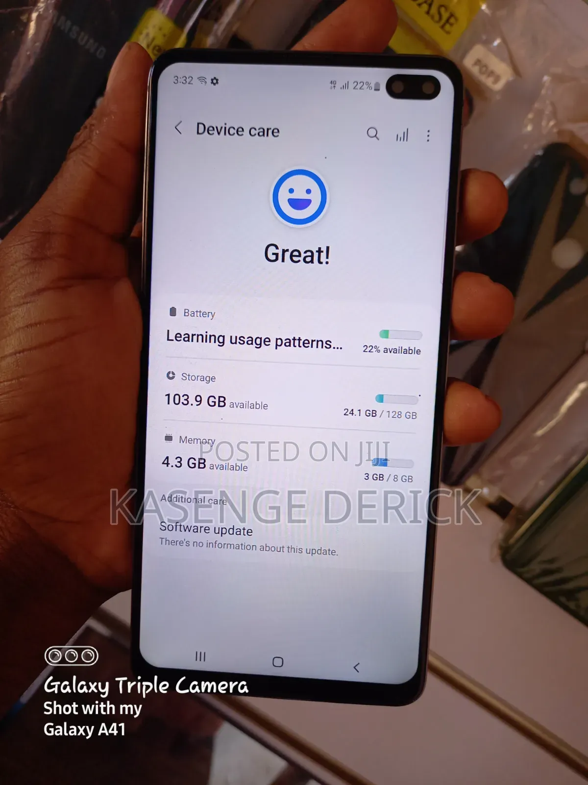 Samsung Galaxy S10 Plus 128 GB Black