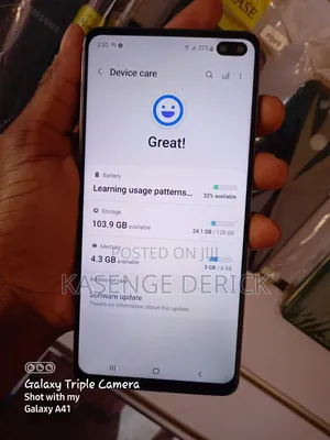 Samsung Galaxy S10 Plus 128 GB Black