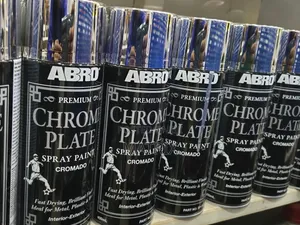 Abro Premium Chrome Plate Spray Paint