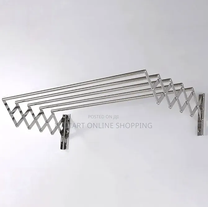 Wall-Mounted Retractable / Flexible Clothes Drying / Hanging Rack