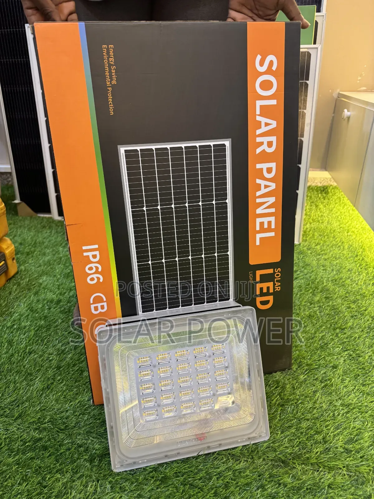 Blue Carbon Floodlight. 3.0 Wawa. Solar Power.