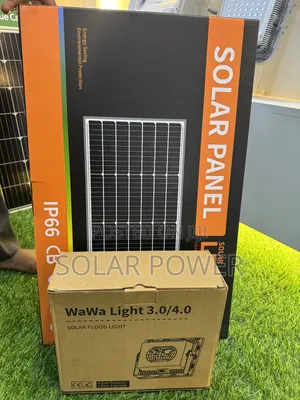 Blue Carbon Floodlight. 3.0 Wawa. Solar Power.