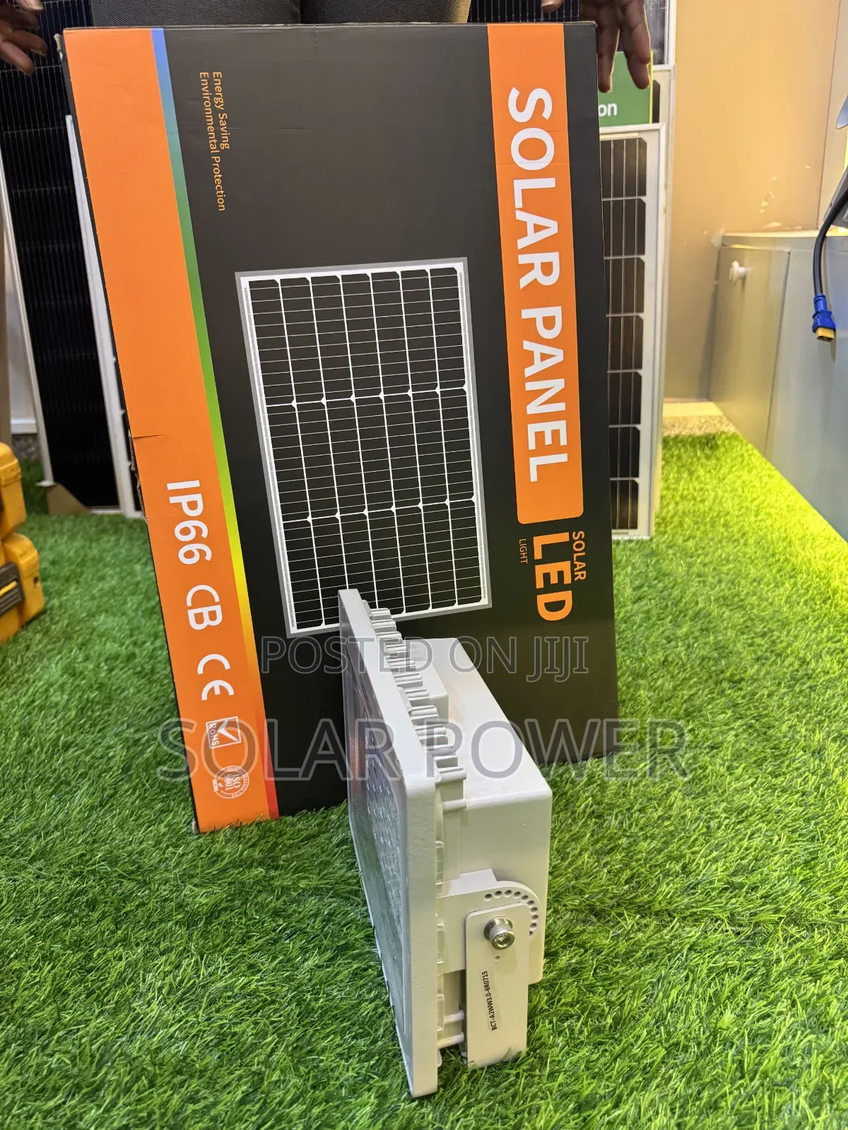 Blue Carbon Floodlight. 3.0 Wawa. Solar Power.