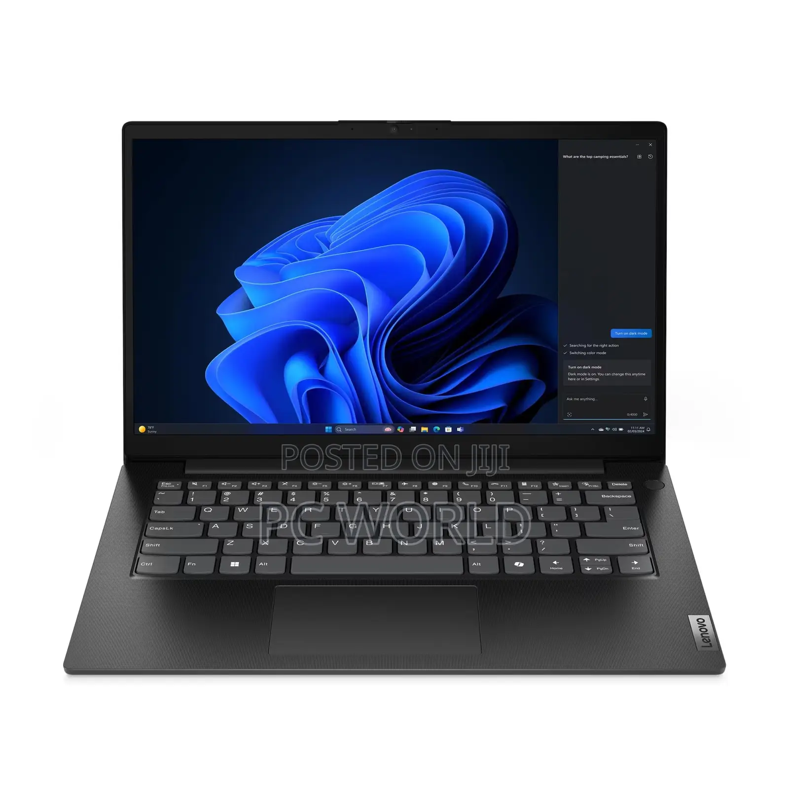 New Laptop Lenovo 8GB Intel Core i3 SSD 512GB