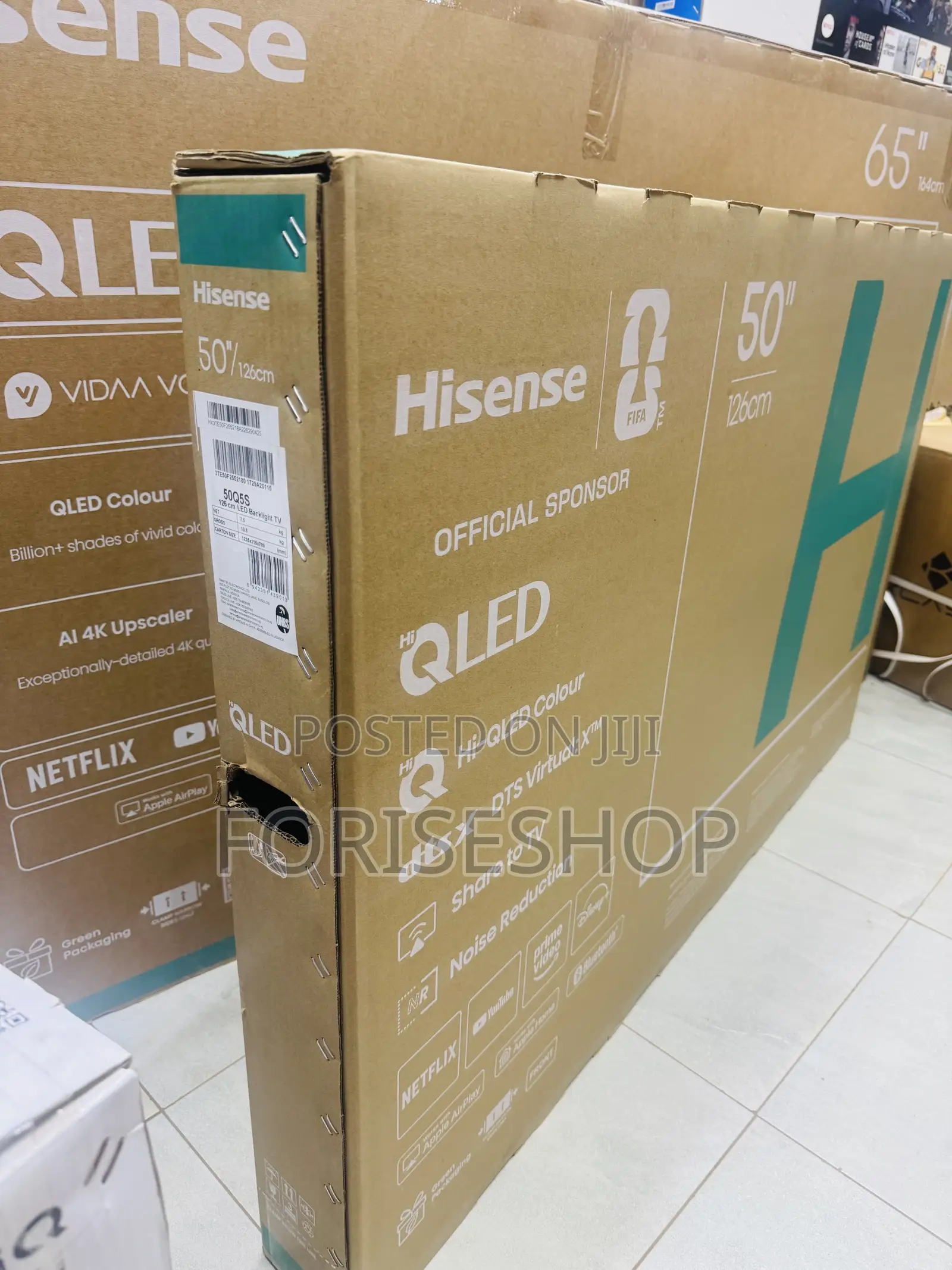 Hisense 50inch Smart Qled TV