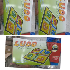Foldable and Portable Ludo Brain Traditional Board Game