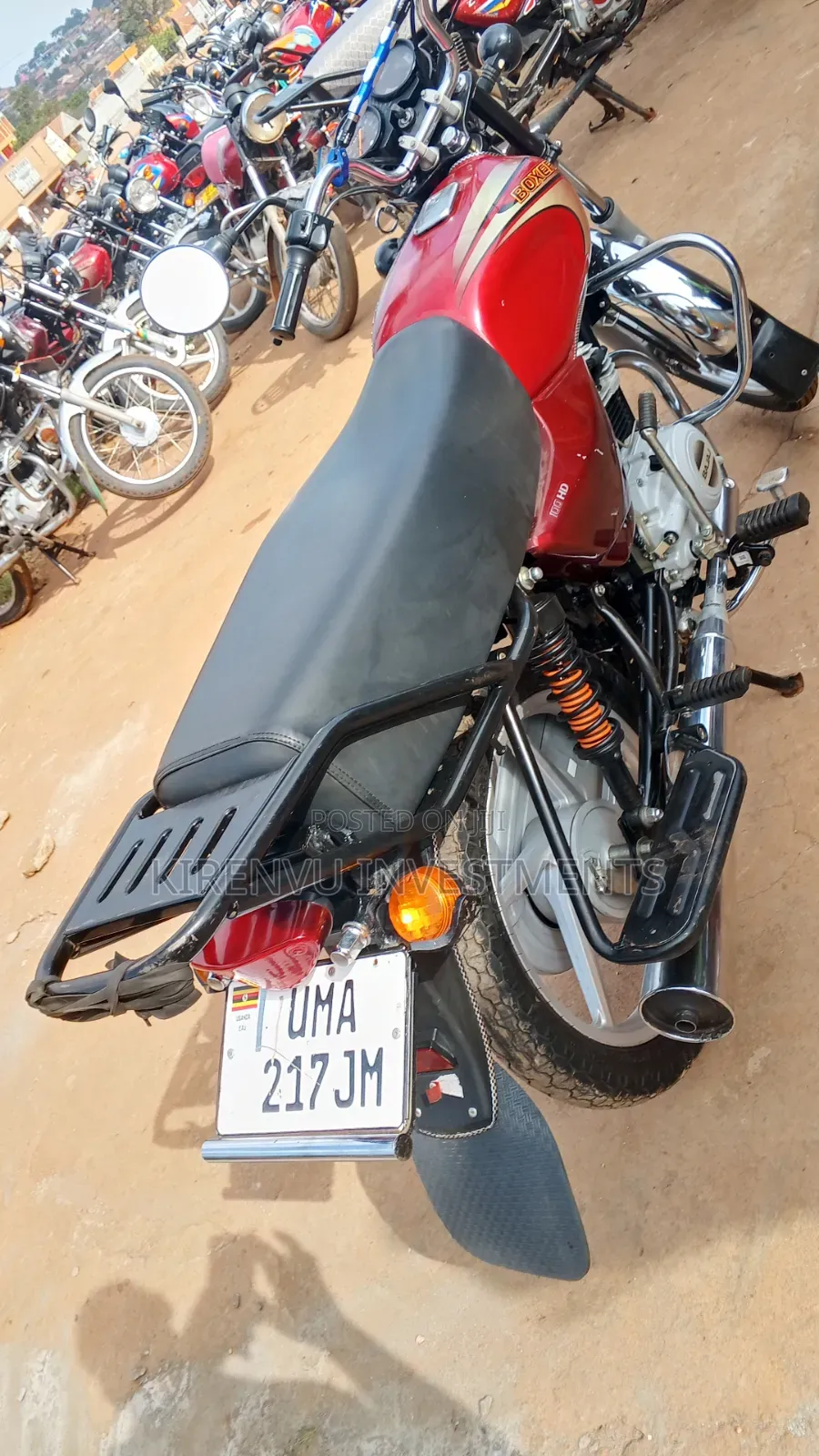 Bajaj Boxer 100 2026 Red