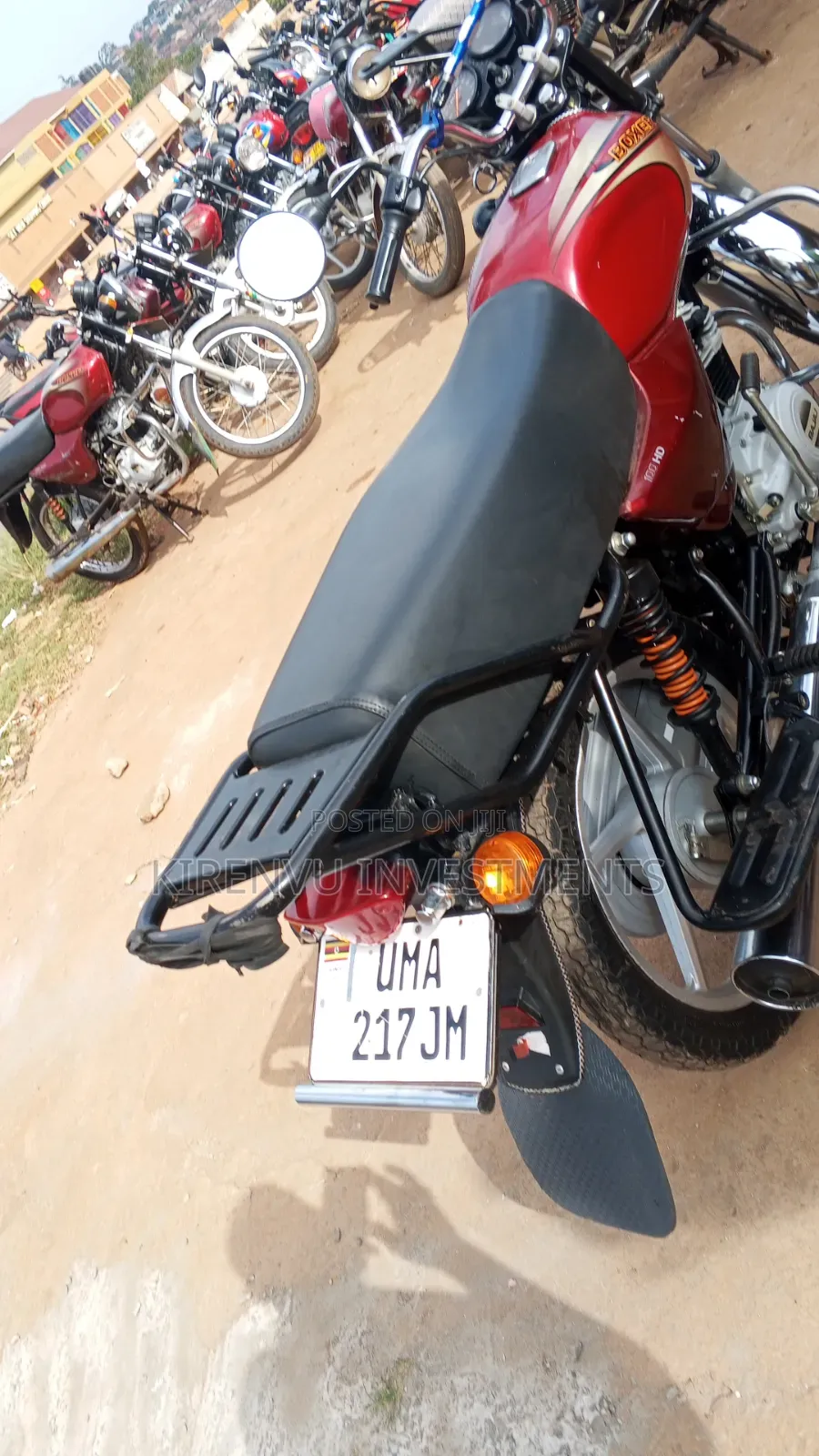 Bajaj Boxer 100 2026 Red