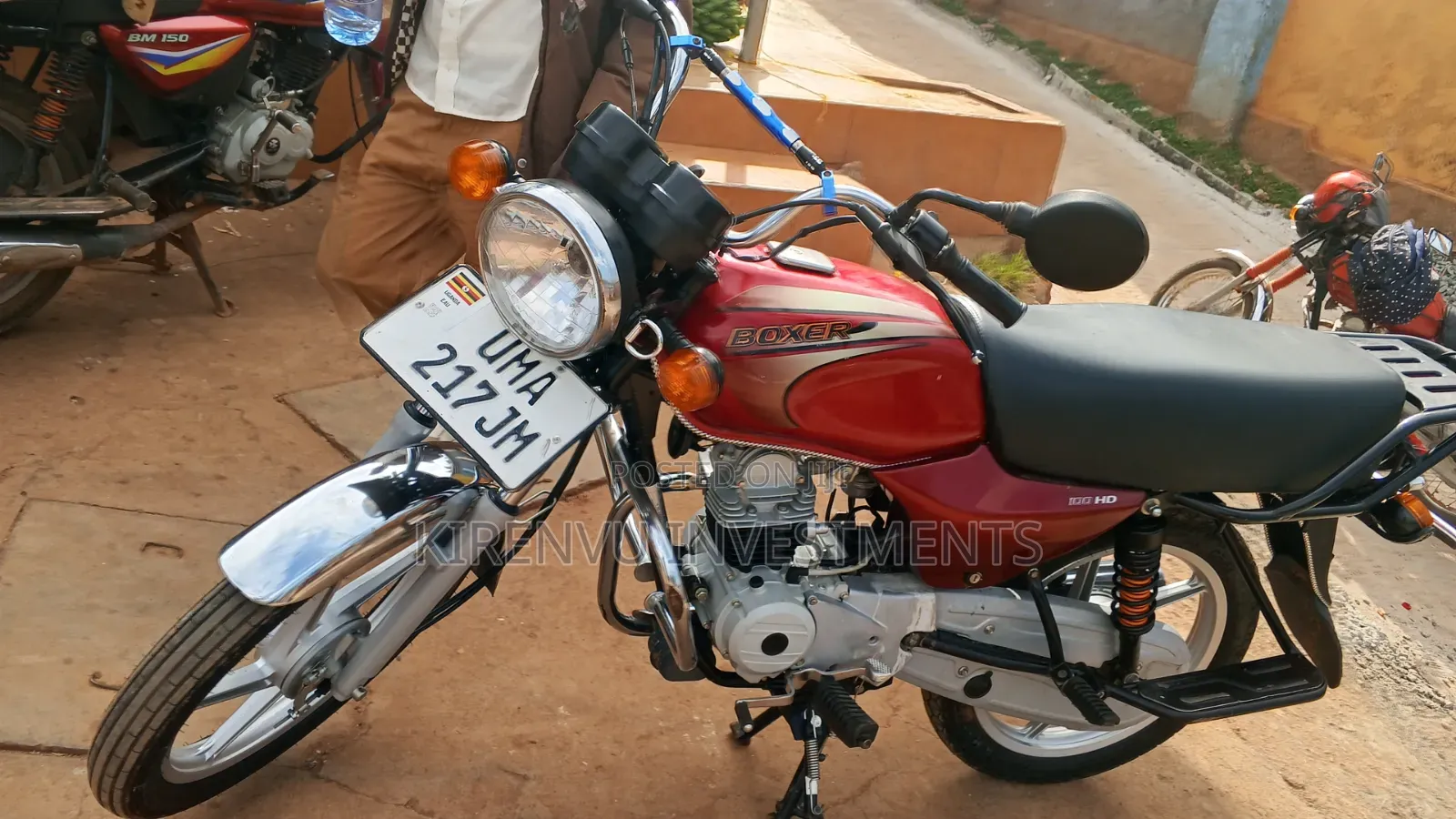 Bajaj Boxer 100 2026 Red