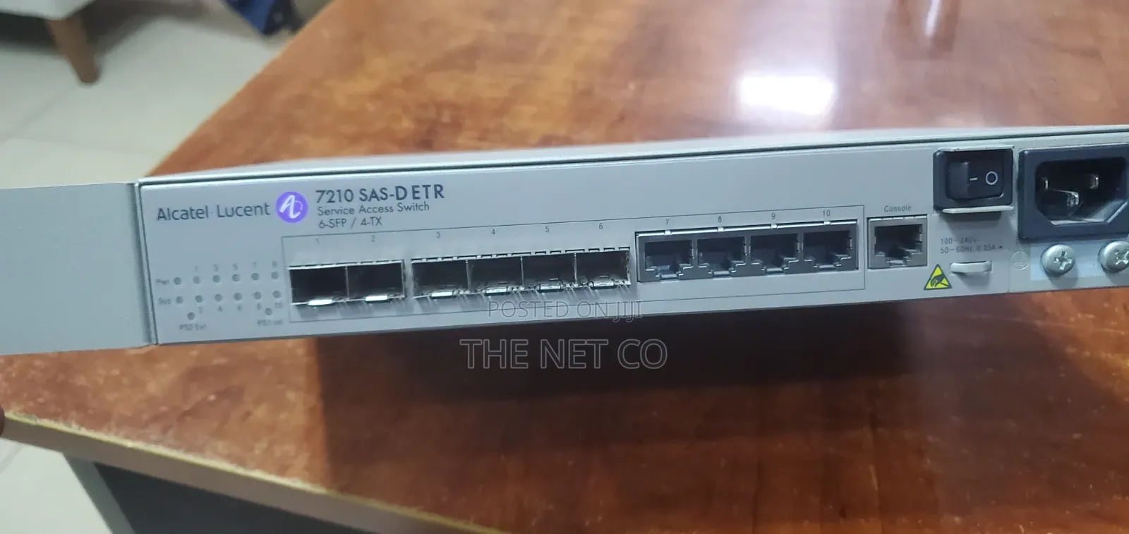Alcatel-Lucent 7210 SAS-D ETR (6 SFP / 4 TX) - UGANDA