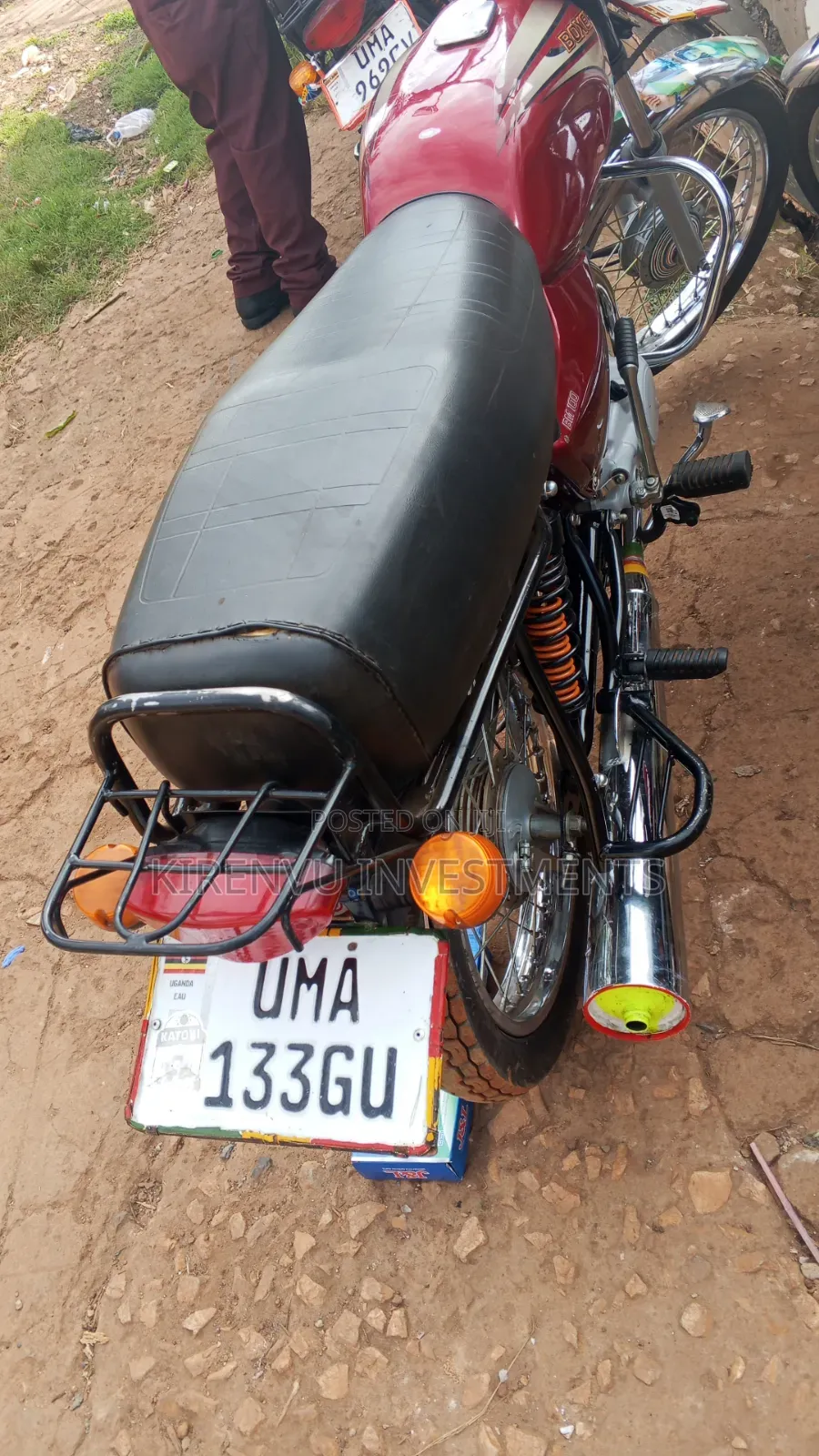 Bajaj Boxer 100 2020 Red