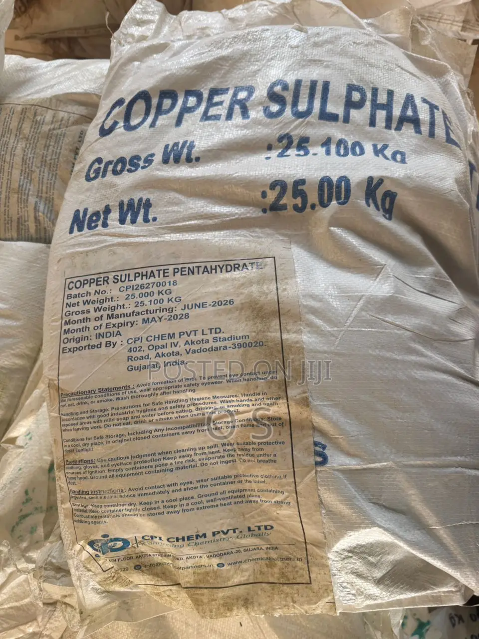 Copper Sulphate