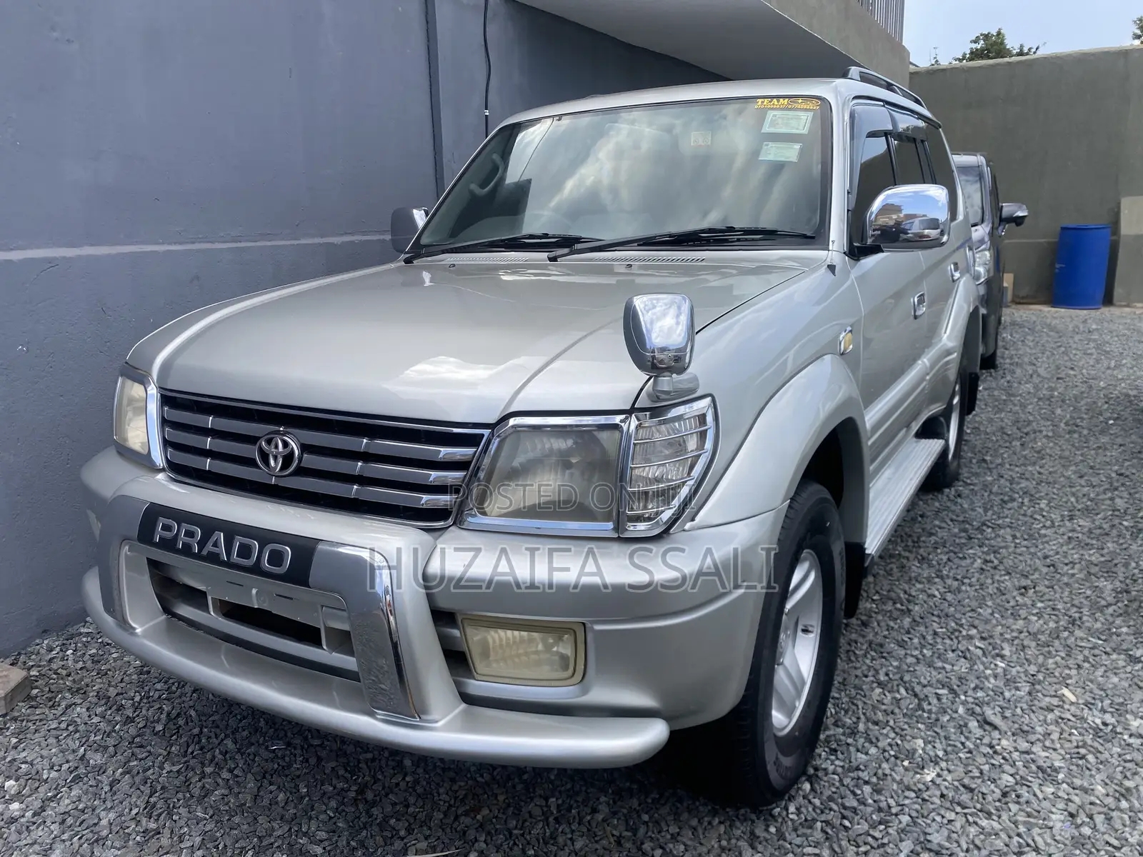 Toyota Land Cruiser Prado 2007 Silver