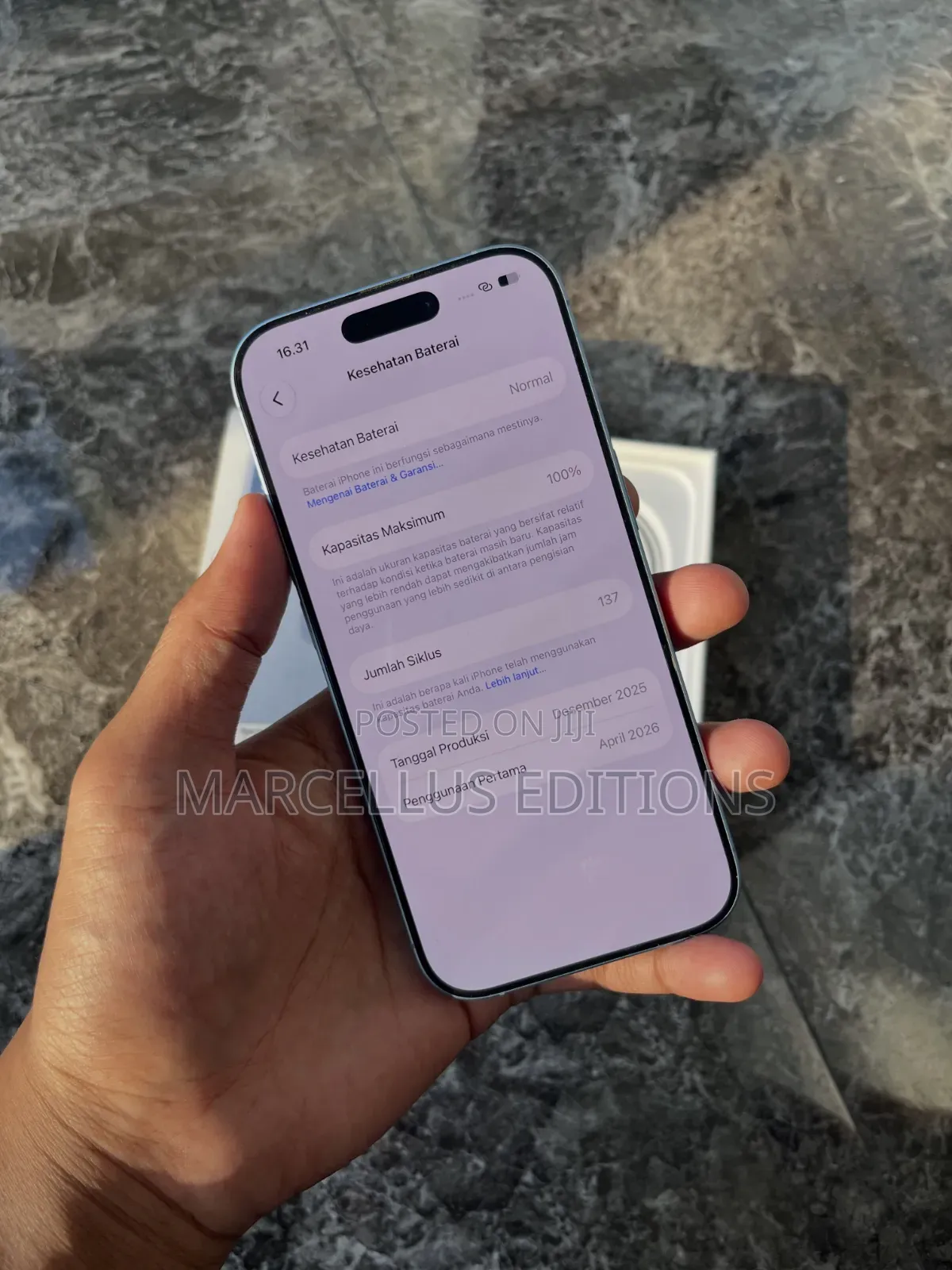 New Apple iPhone 17 256 GB Blue