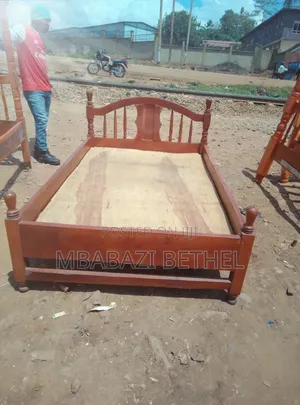 Used 4by6 Wooden Bed in a Perfect State Available for Sale