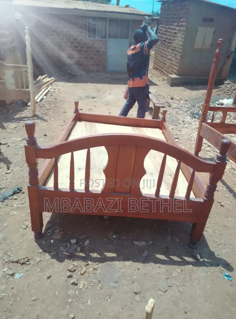Used 4by6 Wooden Bed in a Perfect State Available for Sale