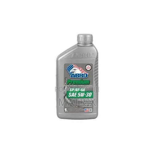 ABRO 1litre 5w-30 Premium Synthetic Blend Motor Oil.