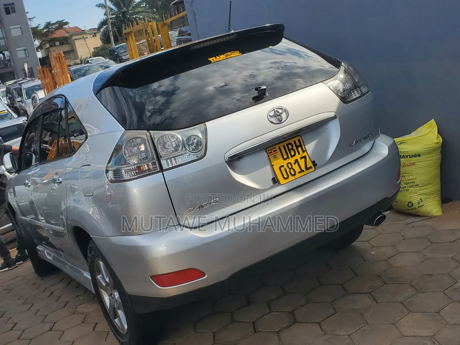 Toyota Harrier 2008 Silver