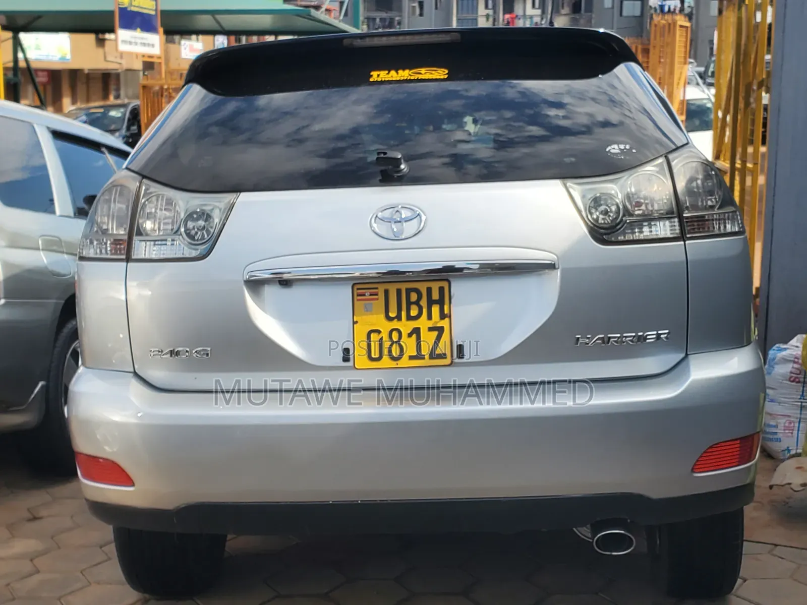 Toyota Harrier 2008 Silver