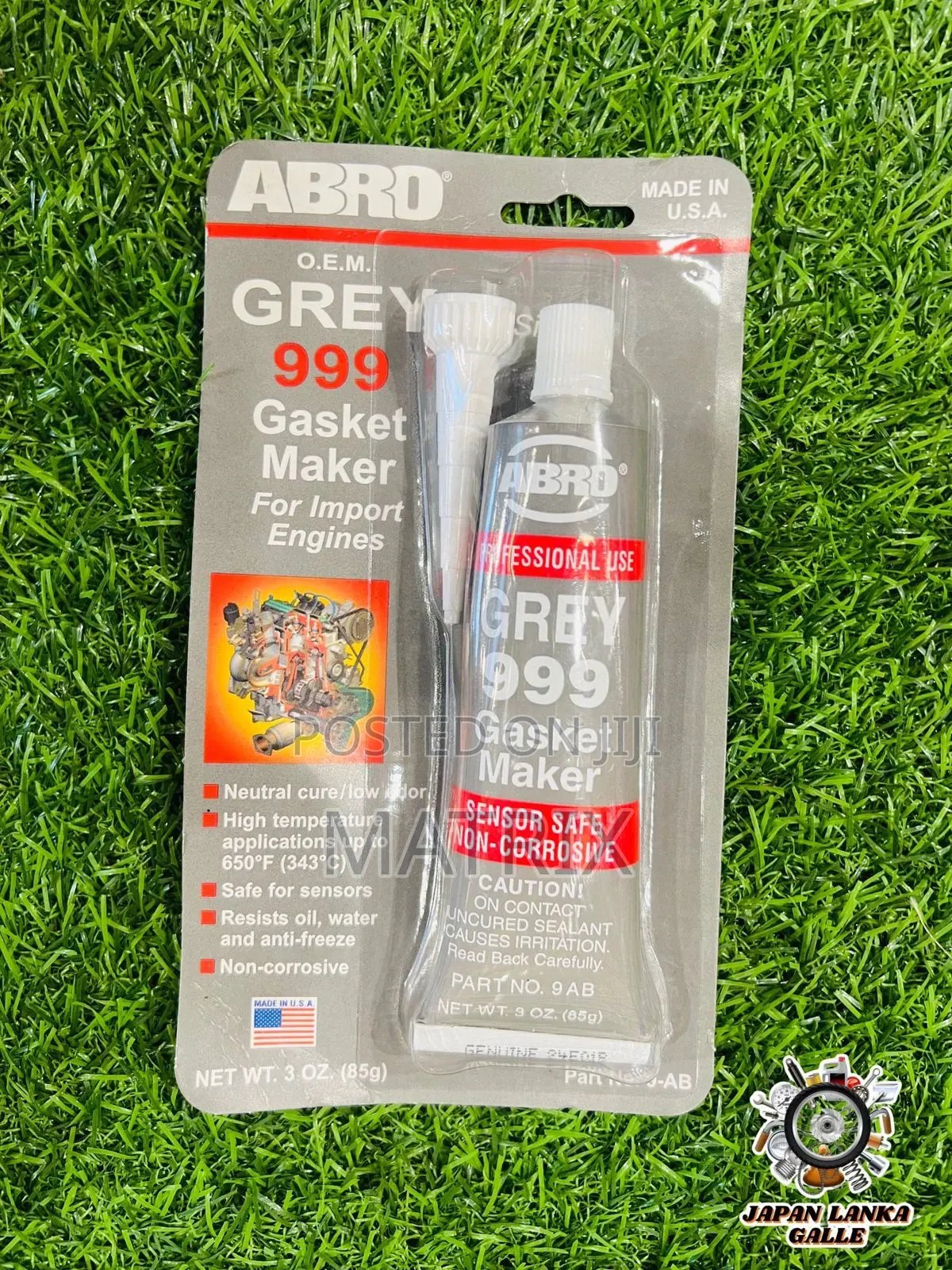 ABRO Grey 999 RTV Silicone Gasket Maker