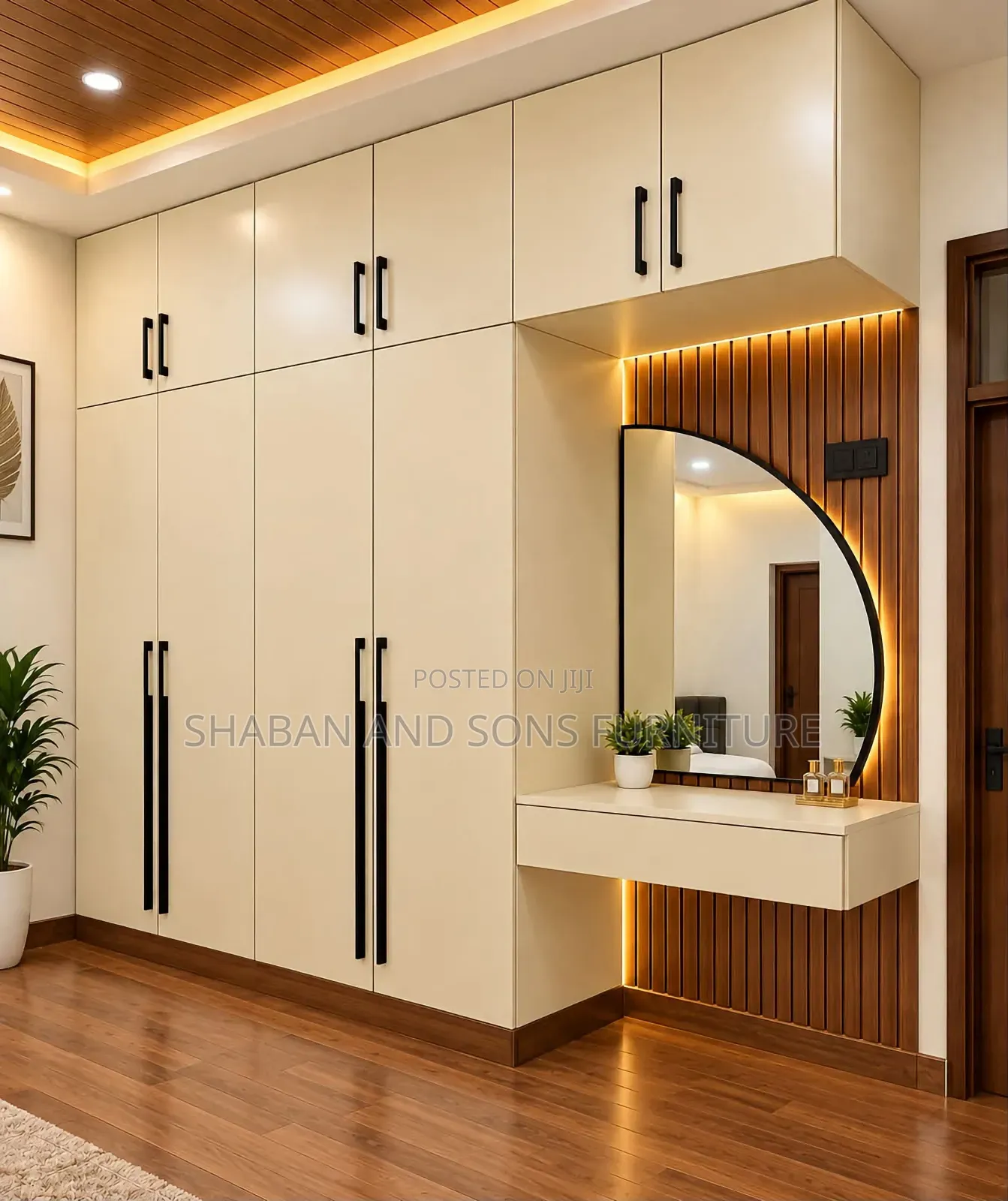 Wardrobe Concept in White Colour