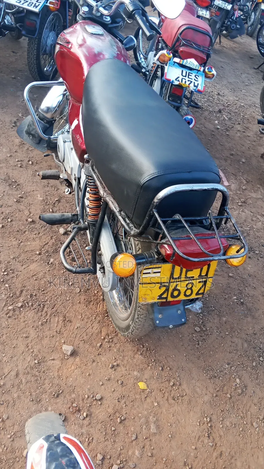 Bajaj Boxer 100 2017 Red