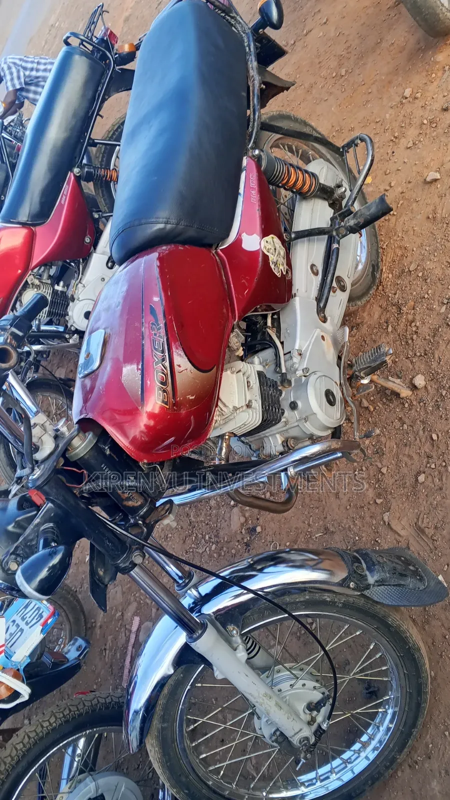 Bajaj Boxer 100 2017 Red
