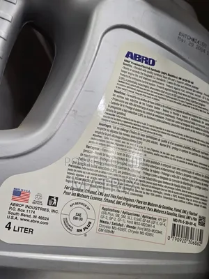 Abro Full Synthetic Motor Oil ( 4 Litres)
