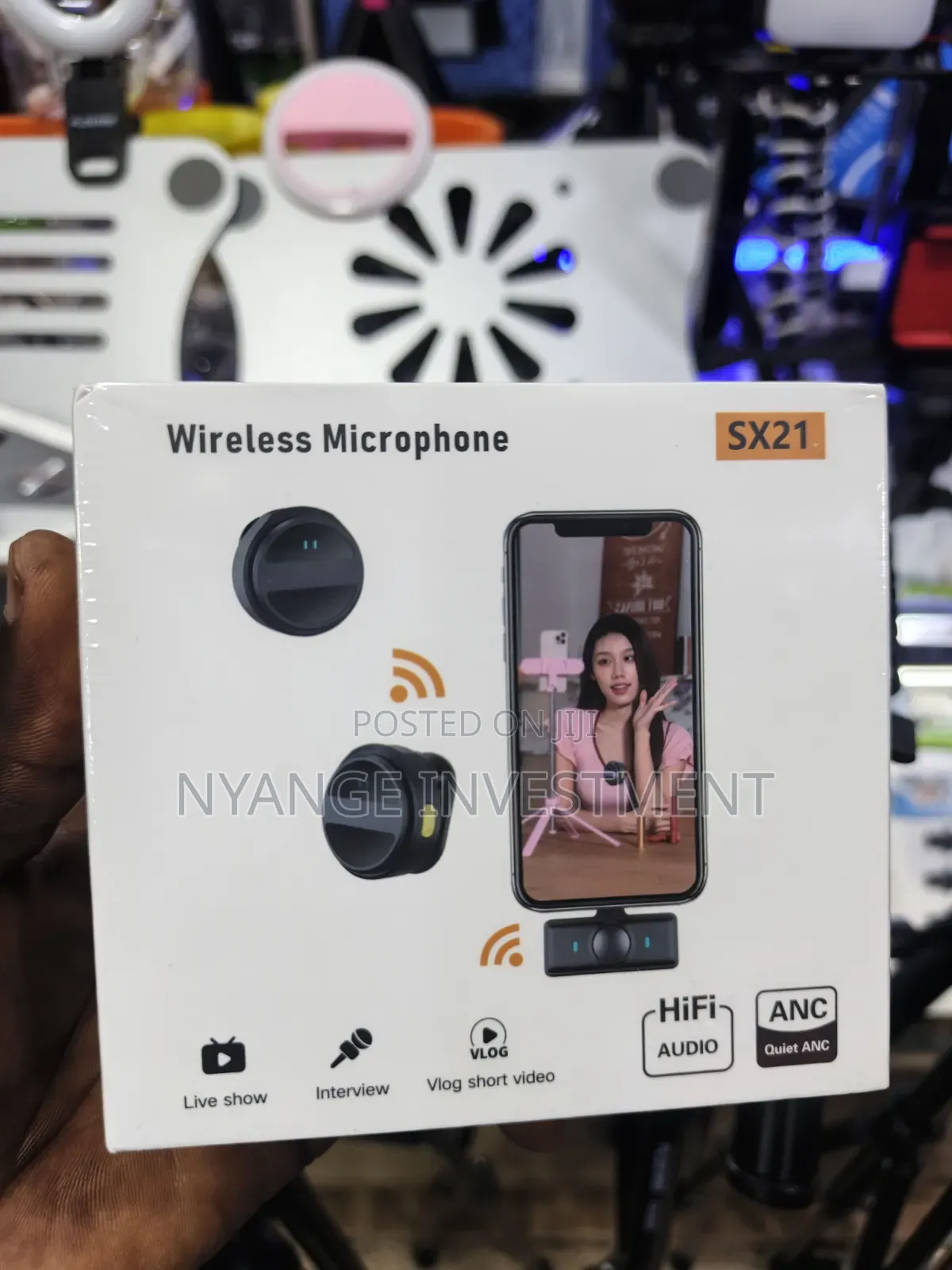 Sx21 Wireless Microphone. Wireless Microphone