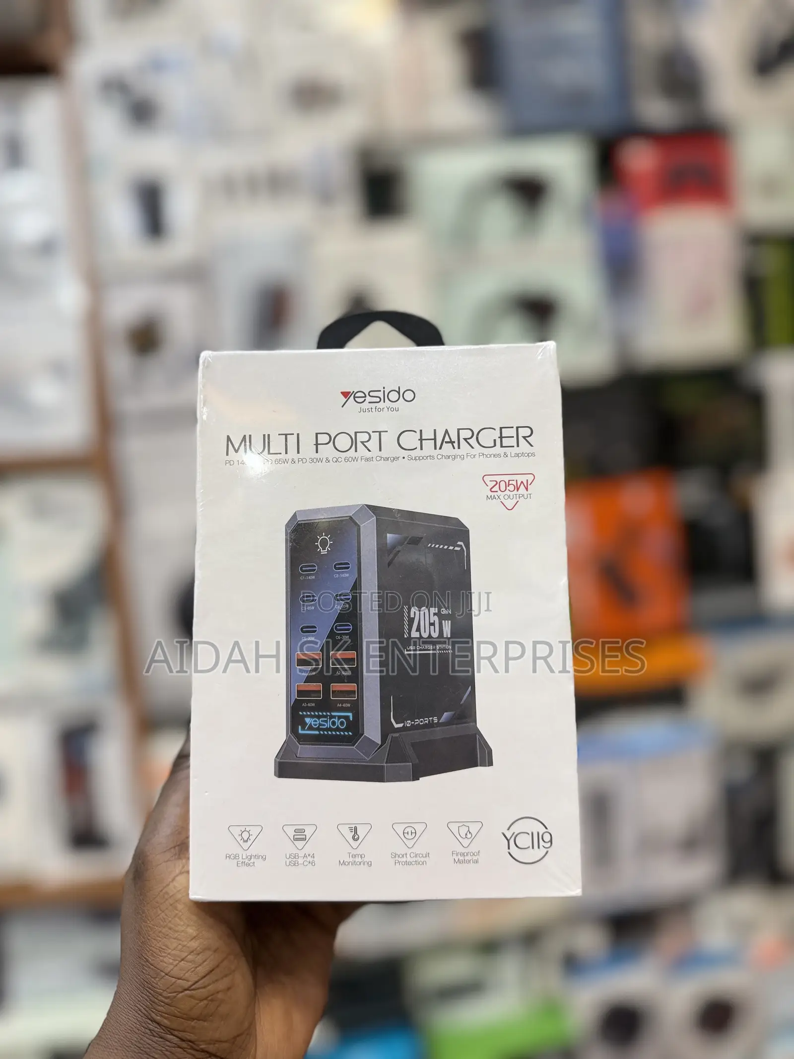 Yesido Multiport Charger 205w Yc119