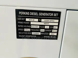 40kva Silent Generetor for Perkins Brand New