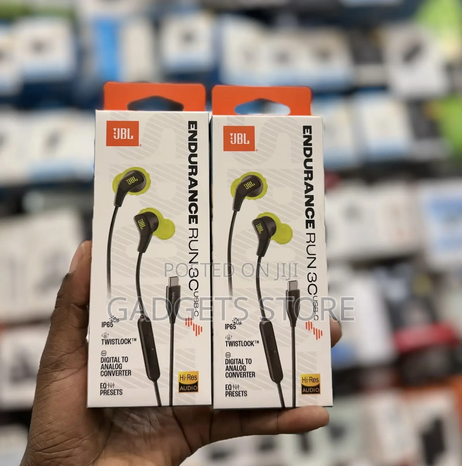 JBL Endurance Run 3 USB-C Wired Sport Earphones