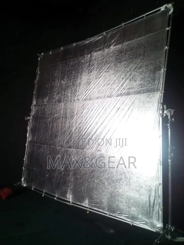For RENT: 8x8 Silver Reflector Butterfly Frame - Film Bounce