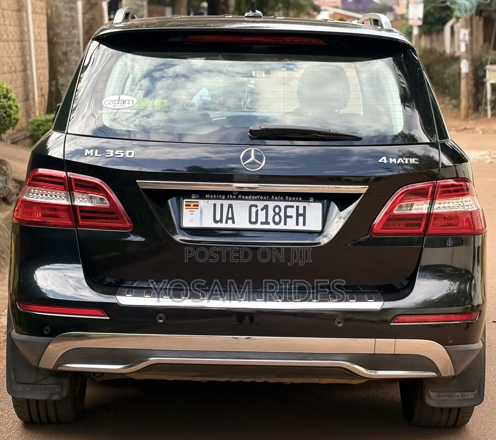 Mercedes-Benz M Class ML 350 4Matic 2013 Black