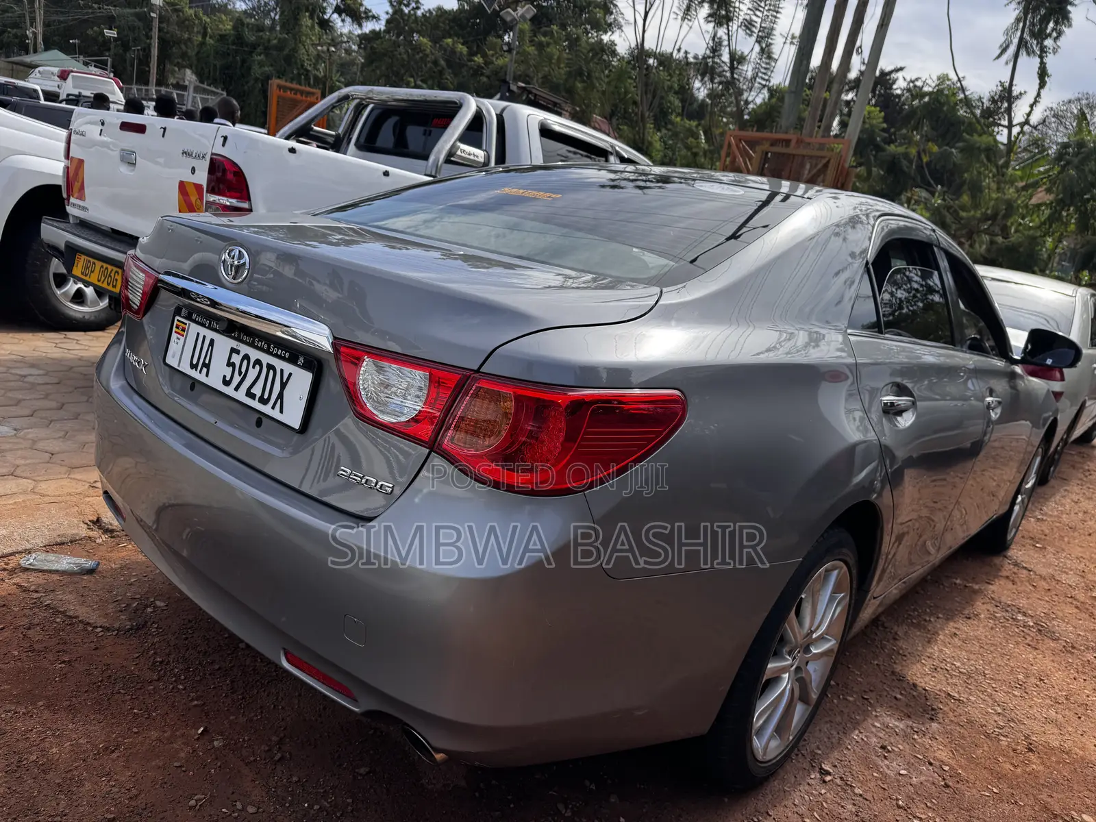 Toyota Mark X 2012 Gray