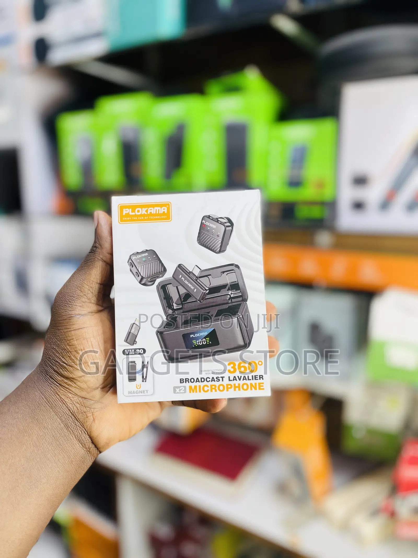 Plokama VM-80 Broadcast Lavalier Microphone