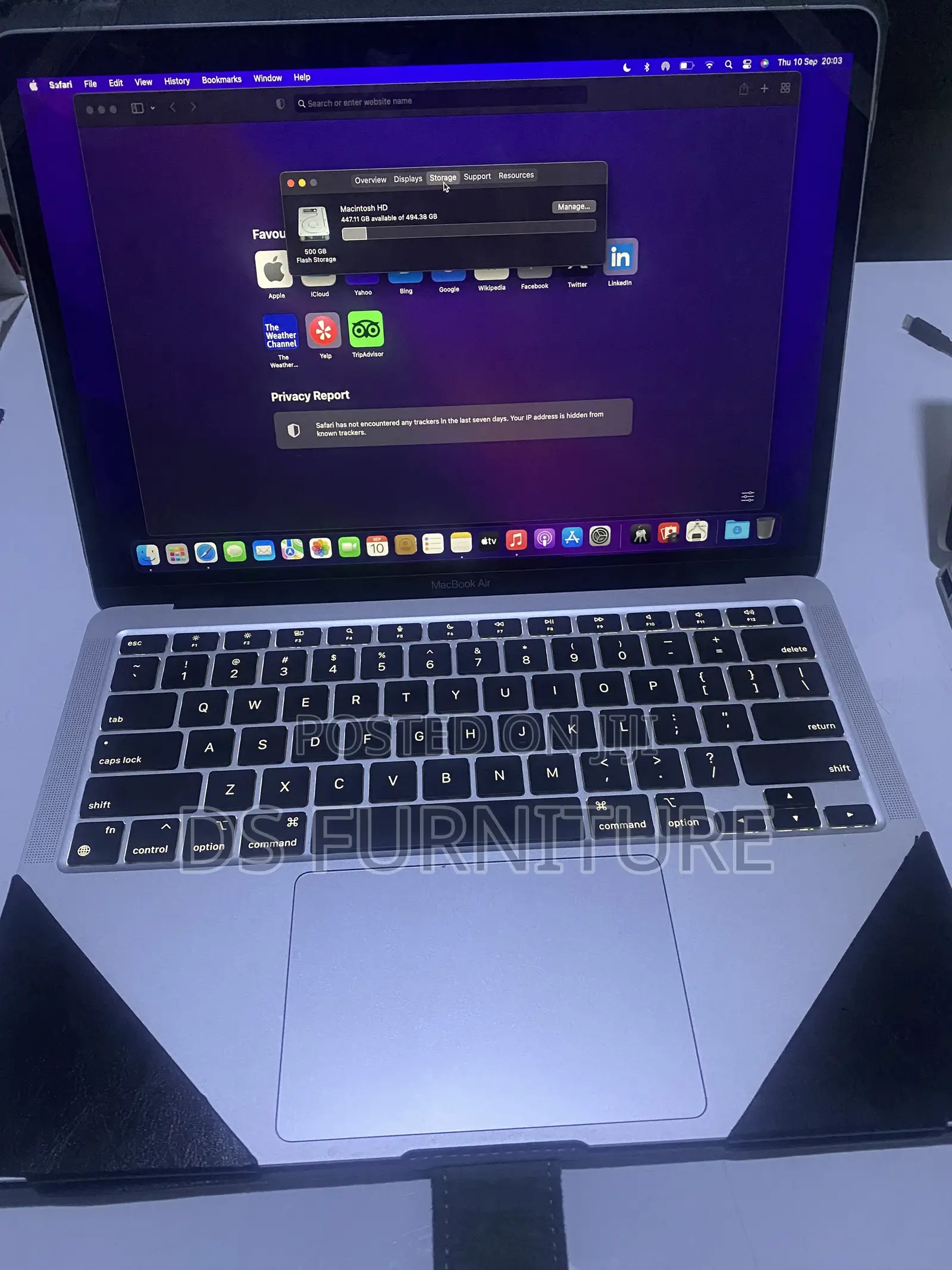 Laptop Apple MacBook Air 16GB Apple M1 Max SSD 512GB