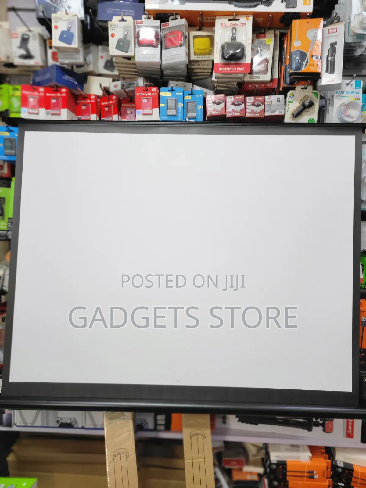 Pull-Up Projector Screen