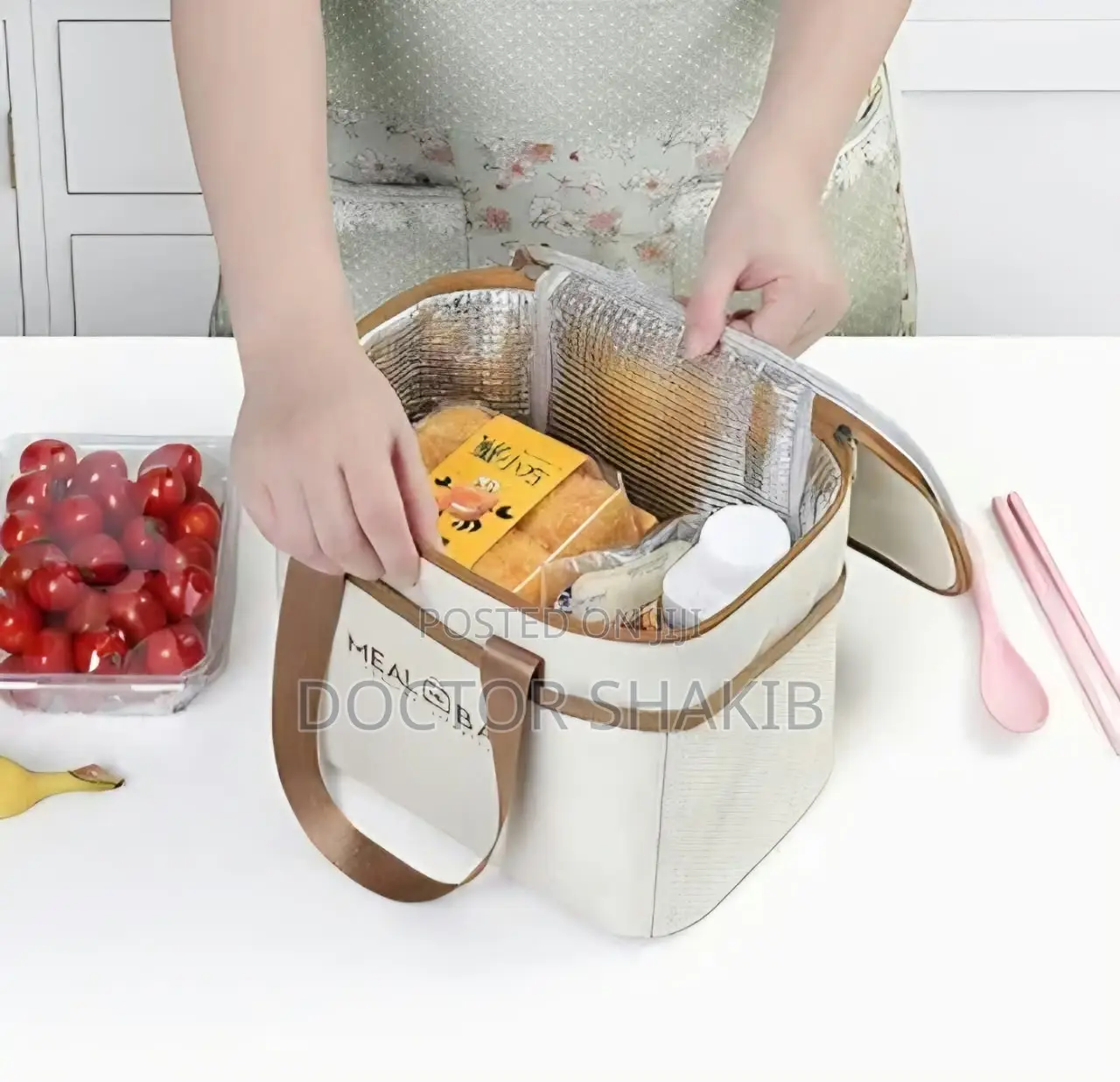 Portable Insulated Lunch Bag