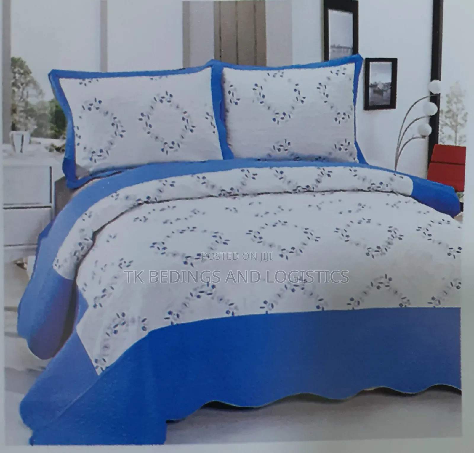 Embroidered Bedspread