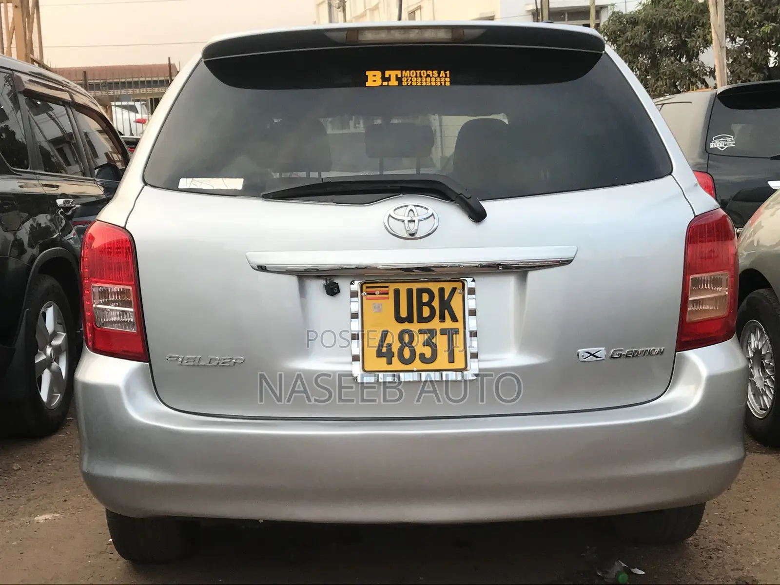 Toyota Corolla Fielder 2008 Silver